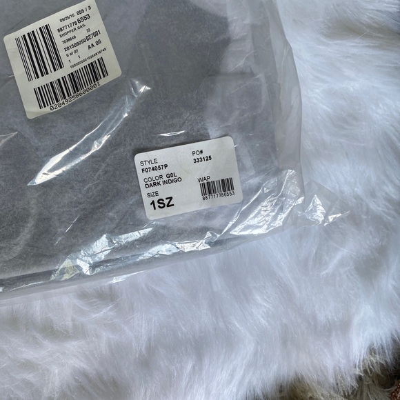 THEORY Blue Denim Tote Bag Shoulder Strap and Handle - Picture 2 of 3